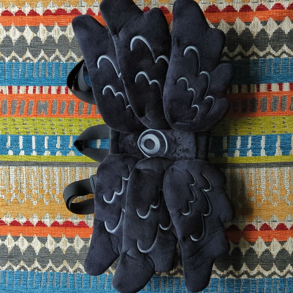 GoodFortune 2022 Kickstarter Black Seraphim Mini Backpack